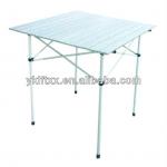 Aluminum volume square folding table