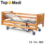 Electric wooden hospital bed FS3236WM bed guardrail hospital bed panels