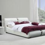 soft leather bed frame 913