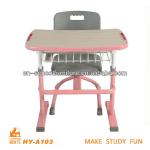adjustable height children desk and chair-HY-A103