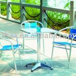 aluminum bar table chair set