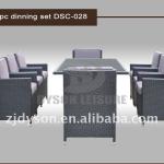 9 pc dinning set outdoor table and chair