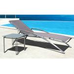 Stainless Steel Batyline Lounge Chair #Outdoor Furniture