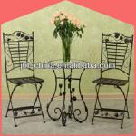 modern wrought iron curved table and chairs, home and garden furniture