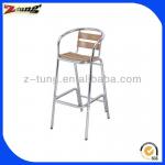2013 high back aluminum wood bar chair ZT-2014C-ZT-2014C