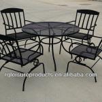 Outdoor garden metal mesh furniture set Spring Chair For Outdoor Use