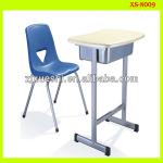 Supply plastic desks and chairs for training center-XS-N009