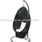 all weather wicker egg chair/wicker hanging chair/wicker swing chair-KLC-1034C