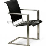 #304 stainless steel armrest chair-LS61009