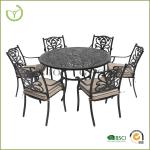 7 PC Outdoor garden furniture of cast aluminum material made in China
