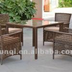 2013 hotselling aluminum outdoor garden furniture with 1 table and 4pcs chairs-YQR-420