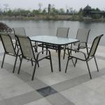 outdoor furniture set,steel sling furniture set,garden furniture