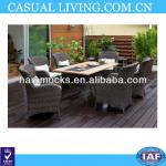 Garden furniture furniture poly rattan garden furniture rattan dining table Lounge