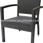 Outdoor Alum PE Wicker Chair