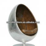 Aluminum Shell Egg Shaped Chairs