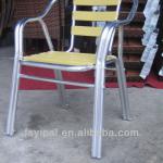 aluminum stackable restaurant coffee shop chair lounge cafe tea cup chairs YC020
