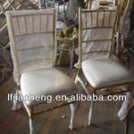 wrought iron leg and leather tiffany dining chair