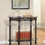 Wooden Console Table, Halfmoon Table