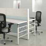 89mm thickness Tiles System Workstations With Overhead Carbinet and Mobile Pedestal Office Furniture Price