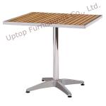 Fashion Outdoor Wood Top Leisure Table(SP-AT325)