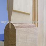raised panel wood door-IWD-68