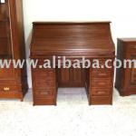 Antique Furniture - Roll Top English Desk