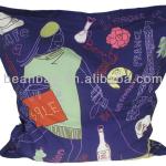 Printed indoor bean bag