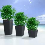 Handwoven Furniture Garden Rattan Flowerpot rattan furniture-FWE-101
