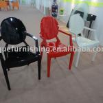 Colored Polycarbonate Louis Ghost Chairs-PC-099