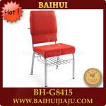 2012 Metal Stack Church Chair BH-G8415