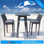 A - High-end rattan high top bar tables and chairs CF934