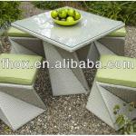 Hotsale of rattan garden furniture/rattan outdoor furniture/outdoor rattan furniture with aluminum frame-ocean-0126
