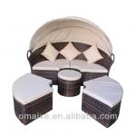 outdoor rattan garde furniture market beach lounges poly rattan furniture for balcony