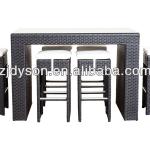 GB-B003 rattan outdoor bar set