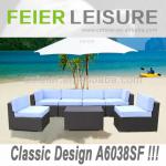 Classic Design A6038SF Modern Sofa Rattan Europe Style Rattan Furniture