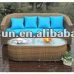 rattan sofa set, outdoor furniture
