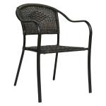 all weather brown restaurant antique big large outdoor metal plastic woven coloured garden round stackable rattan wicker chair