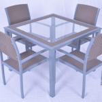 JINMA rattan table and chair,outdoor furniture