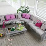 2013 new design trendy Poly rattan furniture HY-2836
