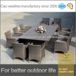 Western black outdoor tesco rattan garden furniture