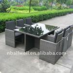 2013 wicker furniture-AWRF9022-PE rattan,patio set, dining set