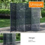 Wengen alum wicker screen patio furniture