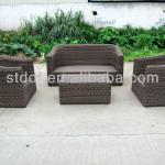 Stylish plastic round wicker furniture