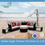 Hot PE synthetic weaving aluminium wicker outdoor furniture