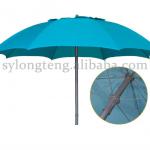 140g polyester 200cm diameter promotional garden umbrella with skylight-LT-SPG31