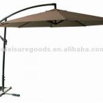 Outdoor patio metal cantilever garden umbrella