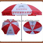 XTL-240 red and white 48inch high quality printing promotional beach umbrella