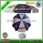 promotional beach sun umbrella/parasol for pepsi