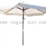 2.7M Wood Pole Big Sun Umbrella for Garden umbrella