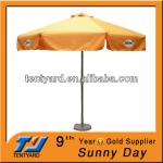 foldable center pole aluminum outdoor umbrellas with base